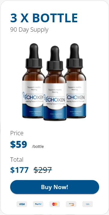 Echoxen buy 3 bottle