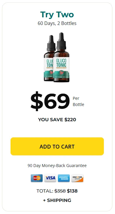 Buy GlucoTonic 1 Bottle