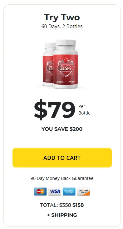 Gluco Armor buy 2 bottle