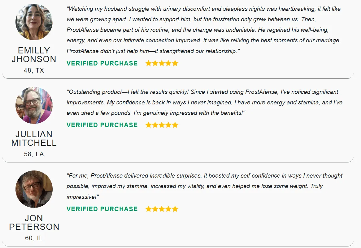 Prostafense reviews