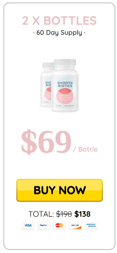 smoothbiotics Buy 1 bottle