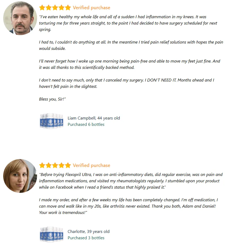 Flexopril Ultra reviews