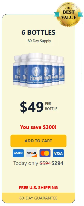 flexopril ultra Buy 6 bottle
