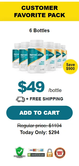 nervecalm Buy 6 bottle
