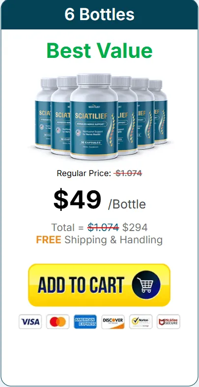 sciatilief Buy 6 bottle