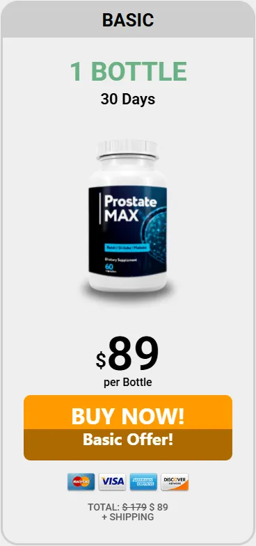 prostate max Buy 1 bottle