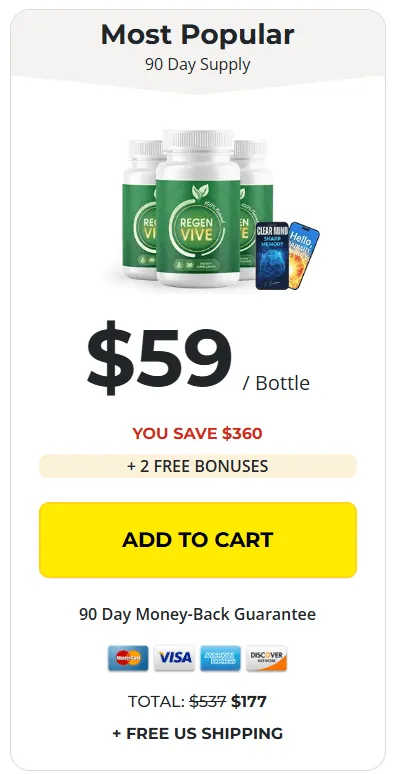regenvive Buy 3 bottle