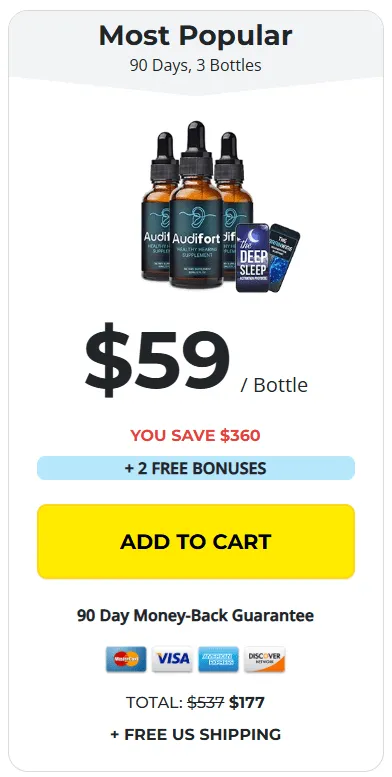 audifort Buy 3 bottle