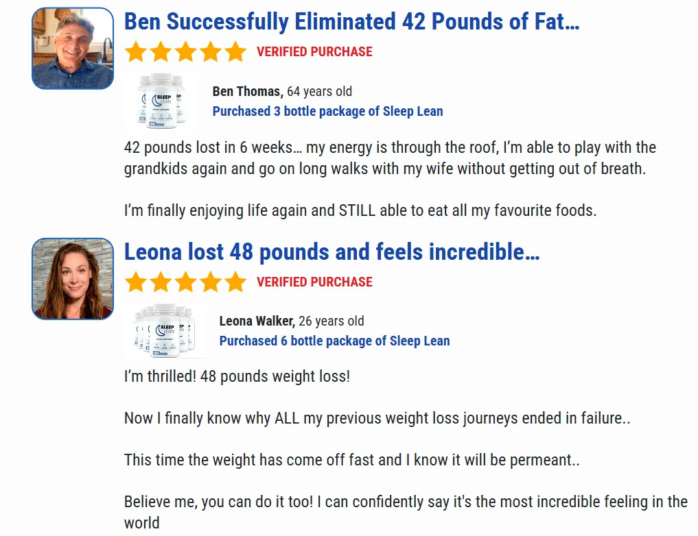 Sleep Lean official site