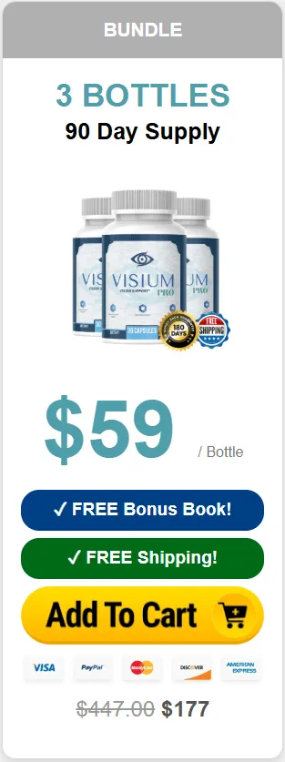 Visium pro buy 3 bottle