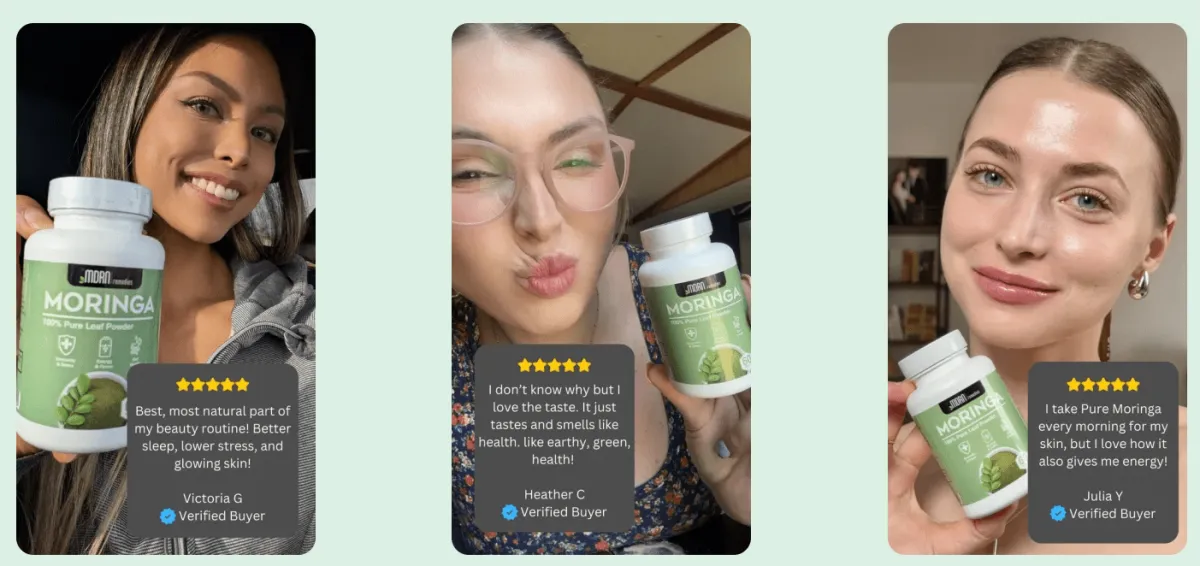 Pure moringa official site