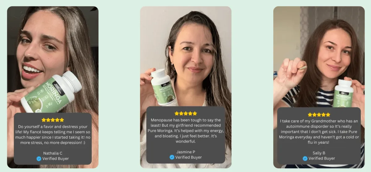 Pure moringa review