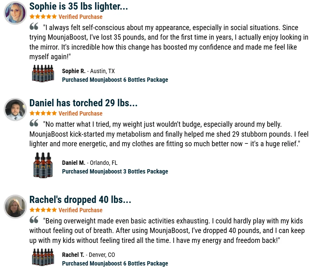 Mounjaboost reviews