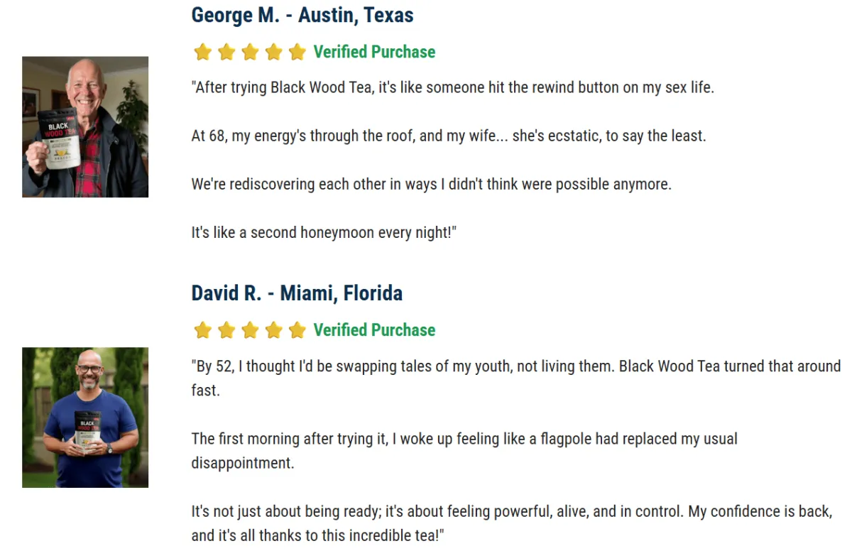 Black wood tea reviews