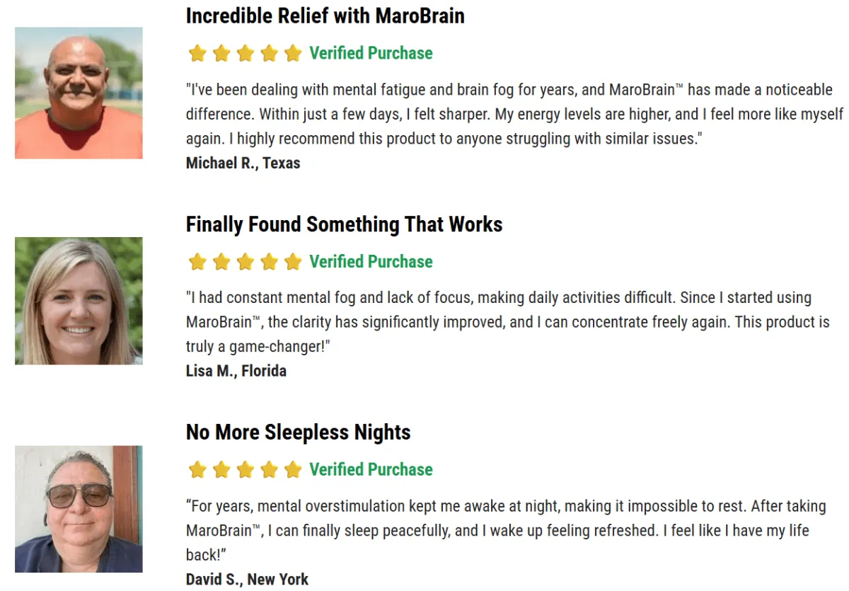 Marobrain reviews