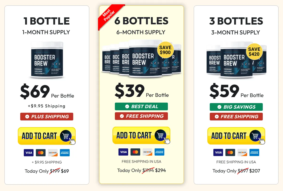 Booster brew Buy