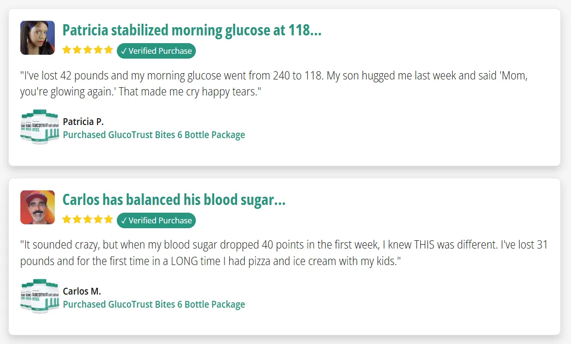 GlucoTrust Bites review