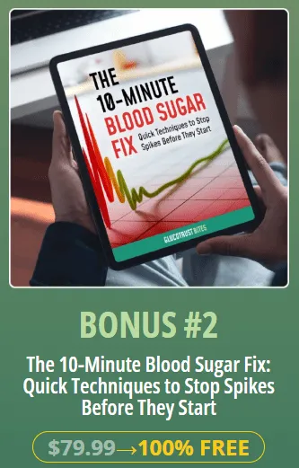 GlucoTrust Bites bonuses