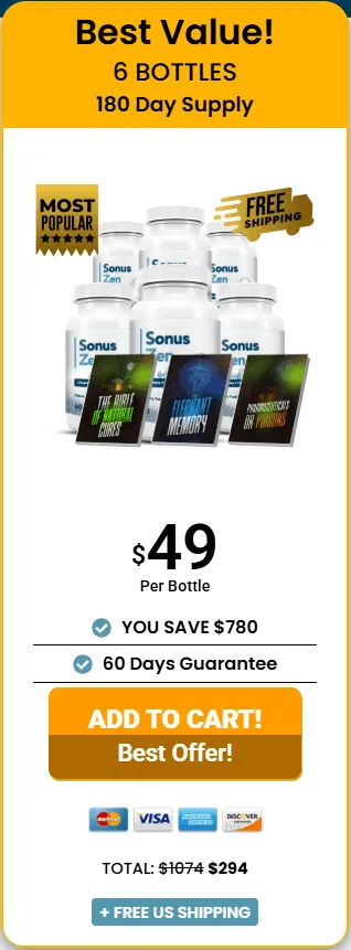 sonuszen Buy 6 bottle