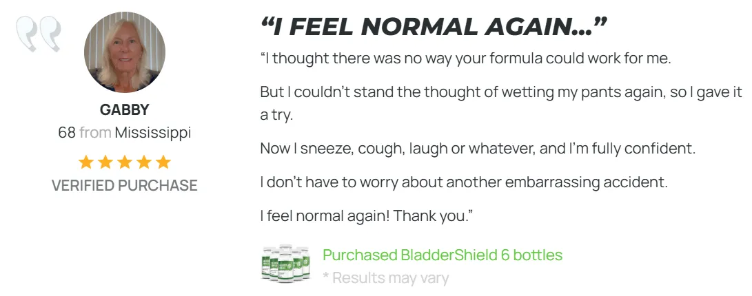 Bladder Shield official site
