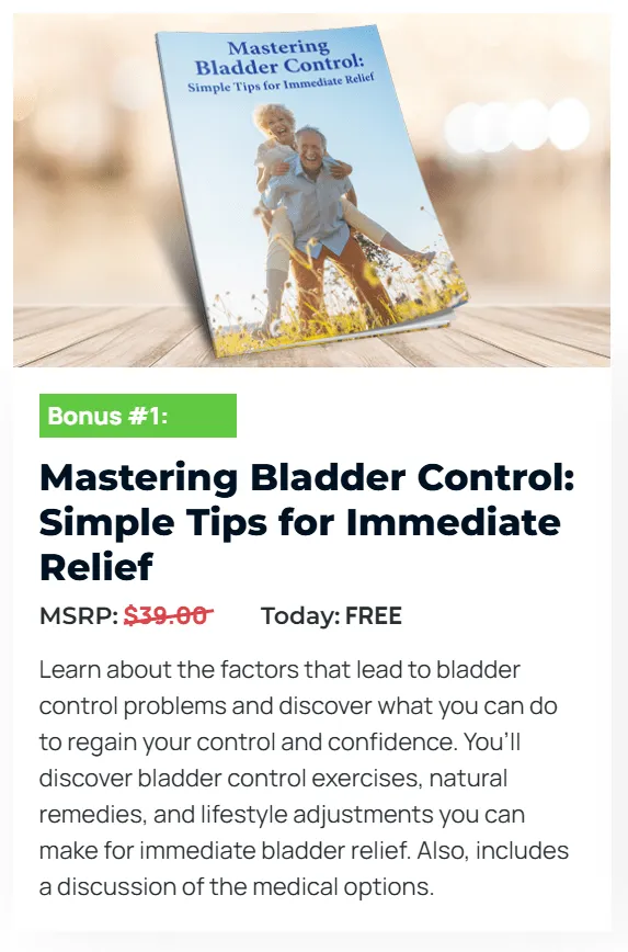Bladder Shield free bonuse