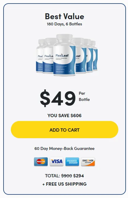flexileaf Buy 6 bottle