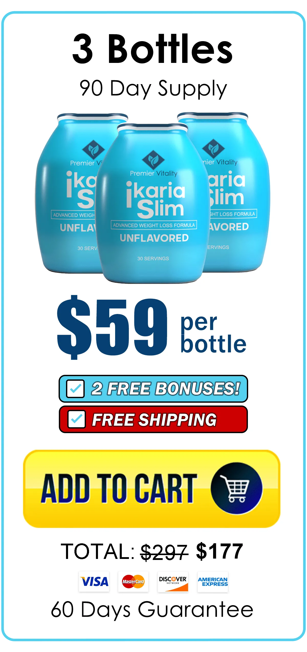 Ikaria Slim Buy 3 Bottle