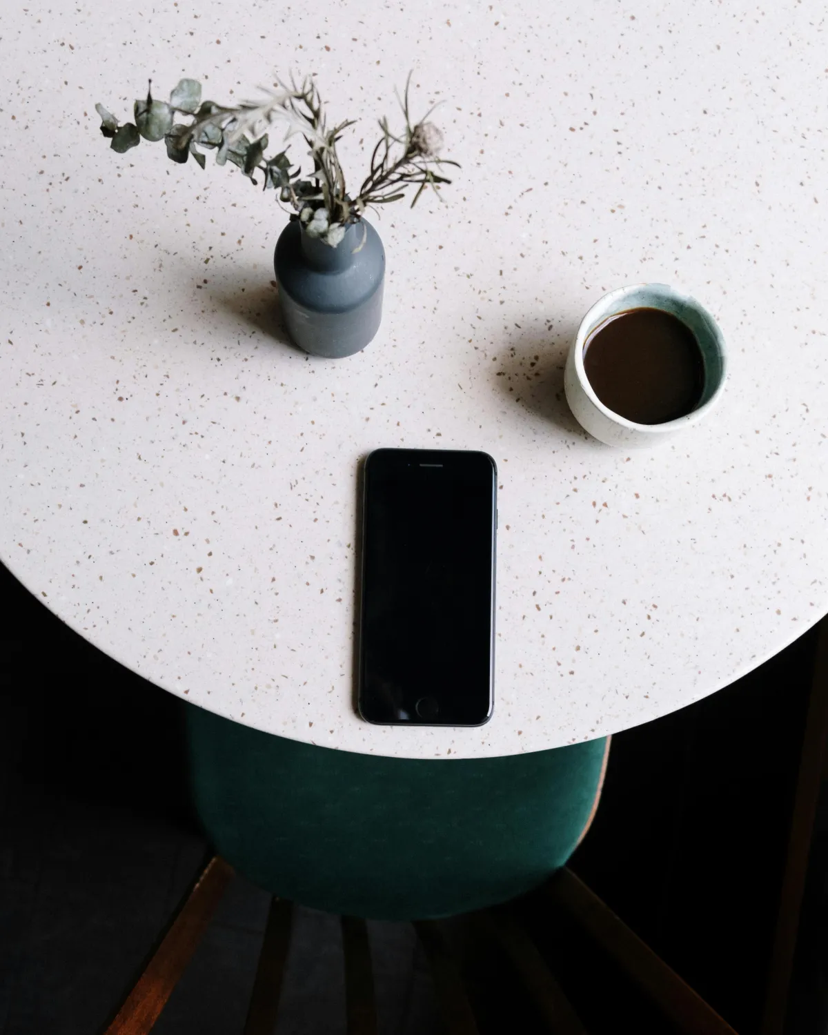 Smartphone on a Desk