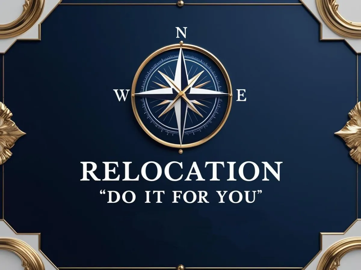 Gold and navy badge reading Expat Mastery, representing advanced training and mentorship for living abroad