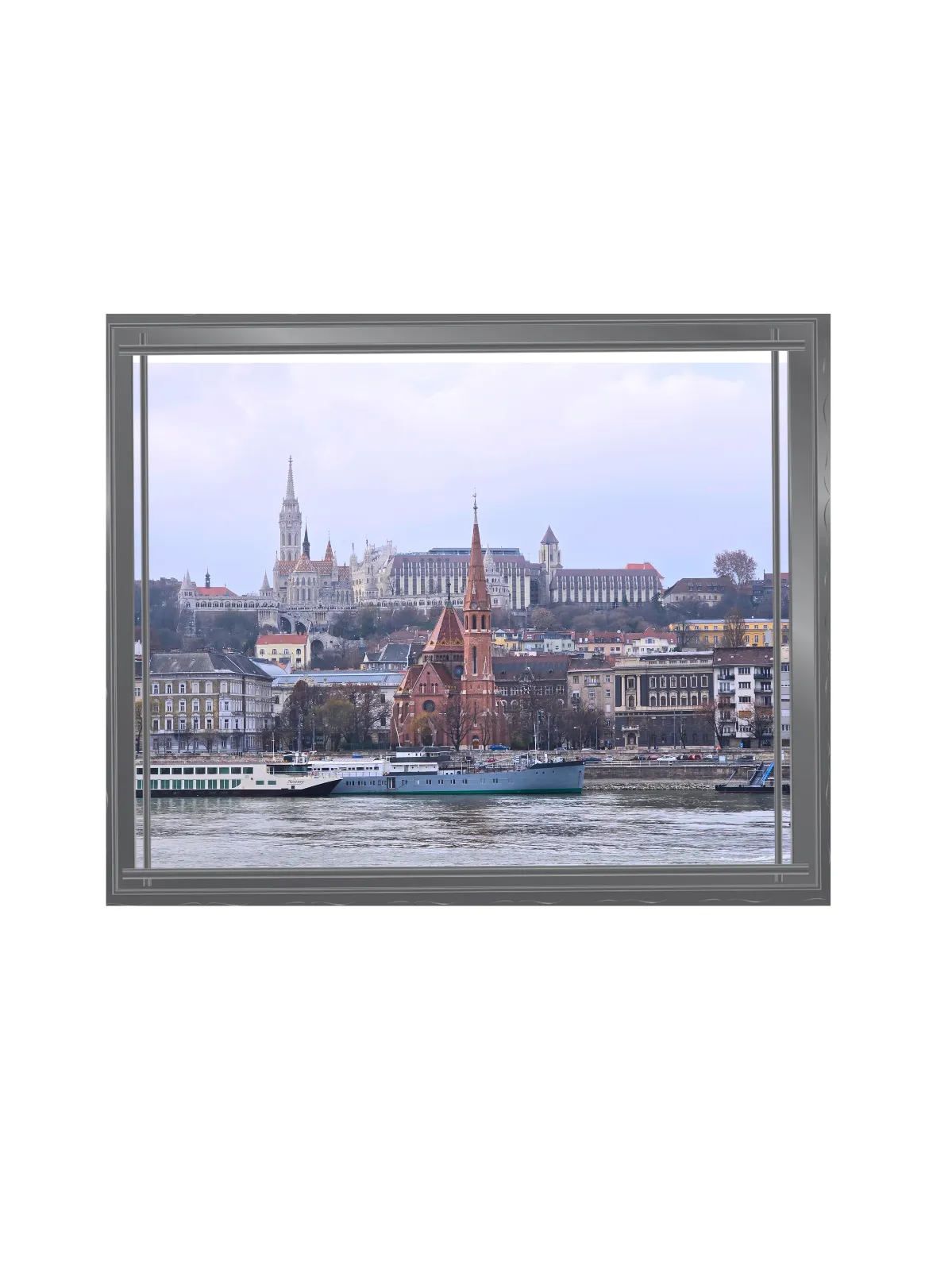 a ferris wheel with a cloudy sky