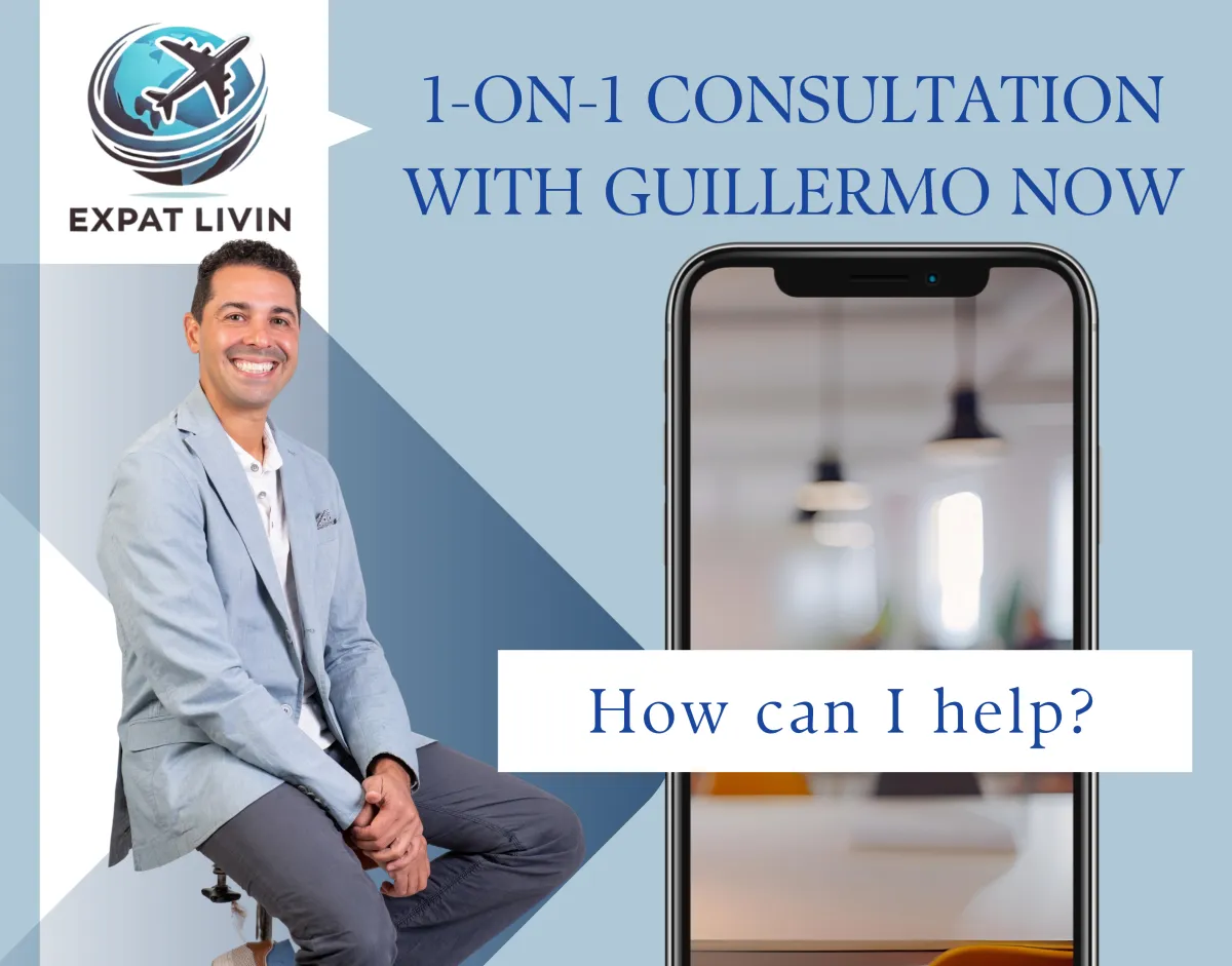 Book cover and author bio for Moving to Spain: The Essential Guide from an American Expat Family by Danielle S. Py-Salas