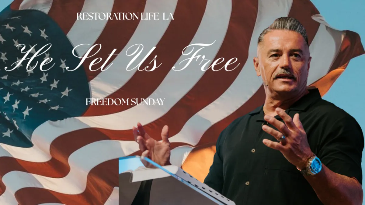 HE SET US FREE | Pastor Eddie Vargas
