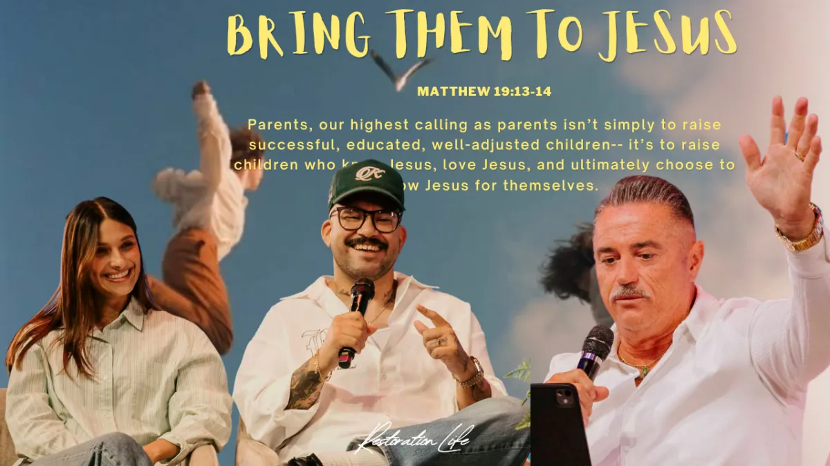 BRING THE CHILDREN TO JESUS