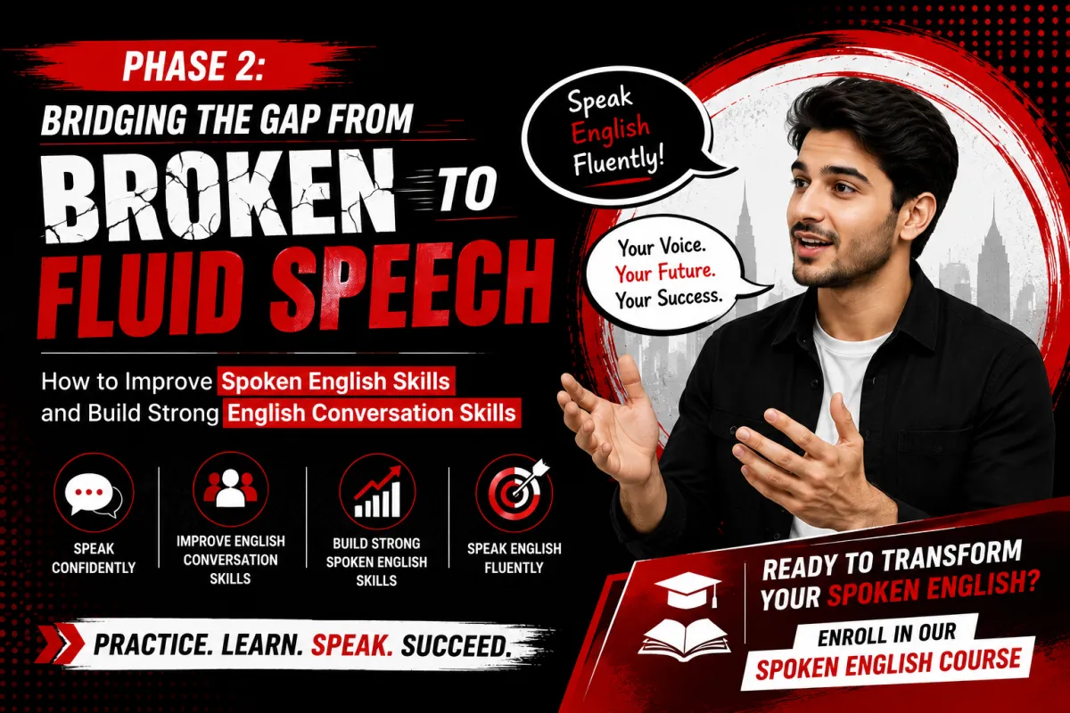 How to improve spoken English and build strong English conversation skills for fluent communication