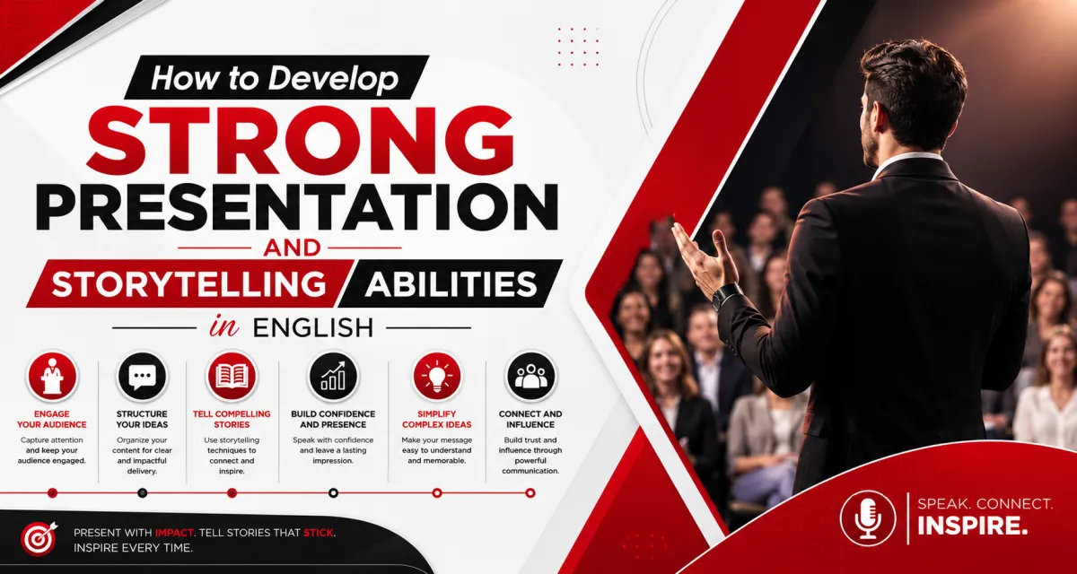 How to Develop Strong Presentation and Storytelling Abilities in English