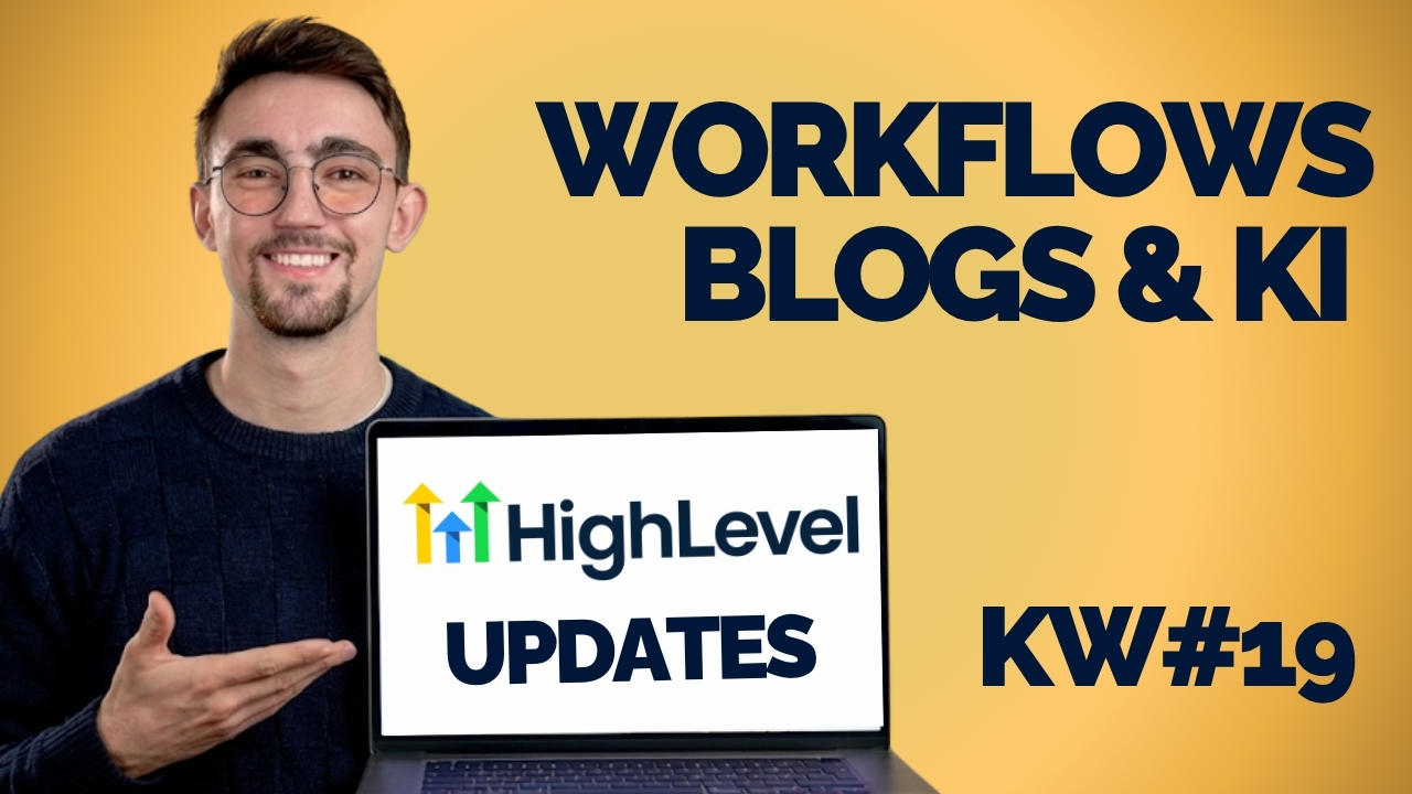 GoHighLevel News: Blog-Restore, KI-Builder & kostenlose Workflow-Hilfe | KW 19