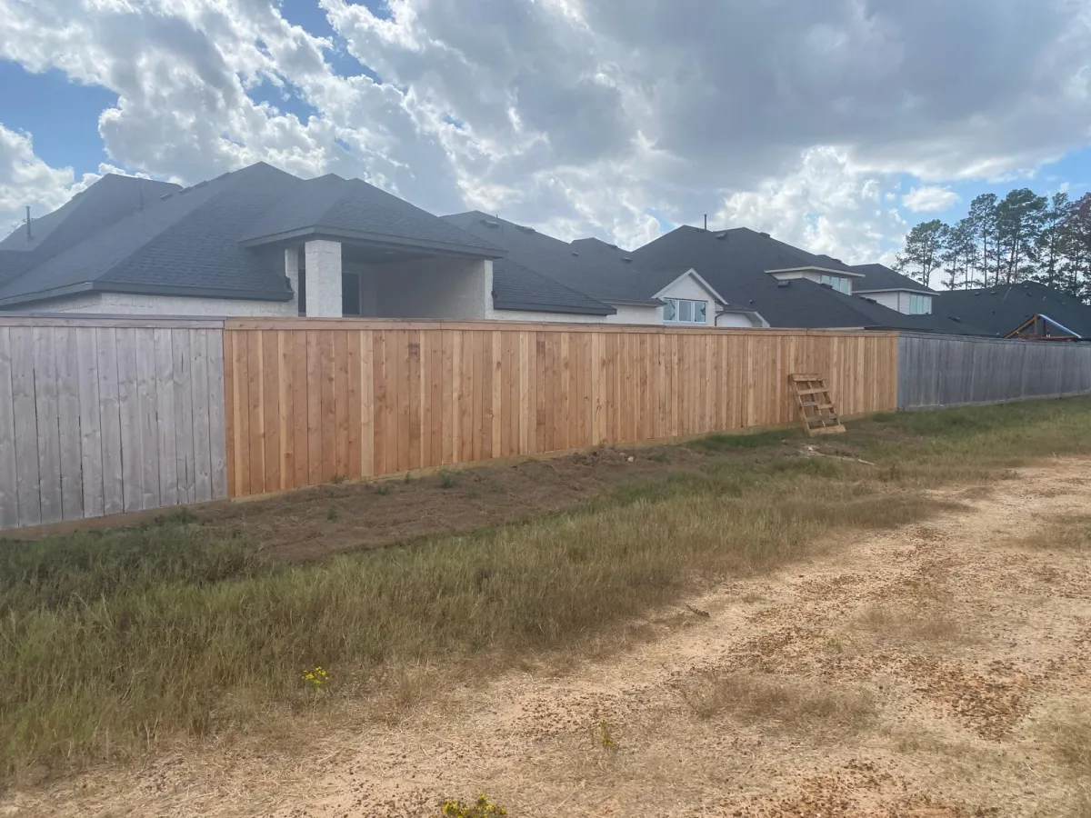 wood fence near me