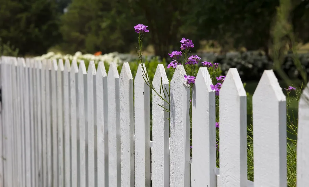 vinyl picket fence near me