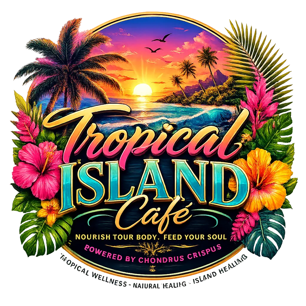Tropical Island Café Brand Logo