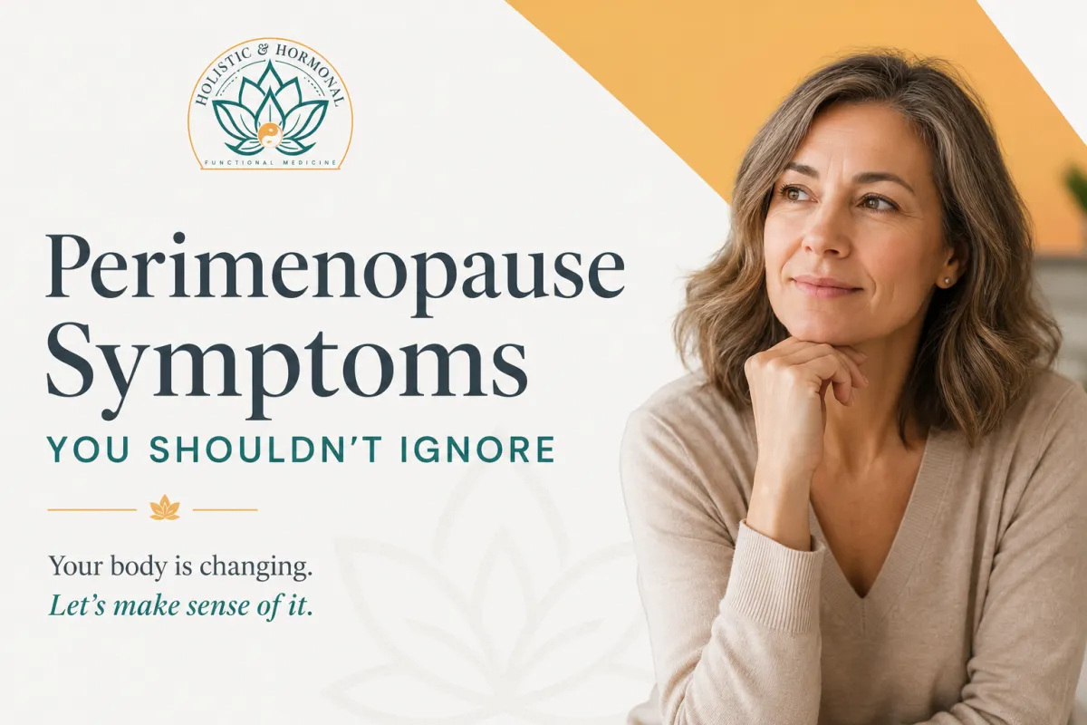 Early Signs of Perimenopause: Symptoms You Should Not Ignore