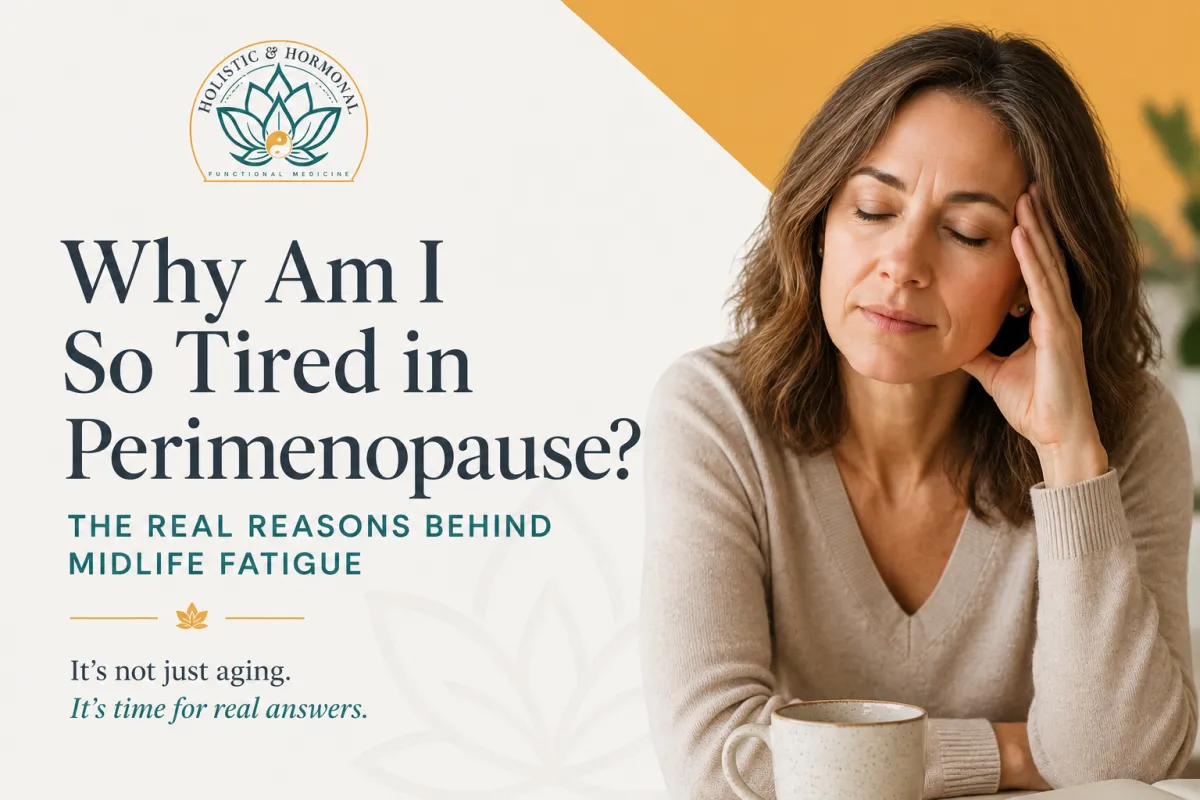 Why Am I So Tired in Perimenopause? The Real Reasons Behind Midlife Fatigue