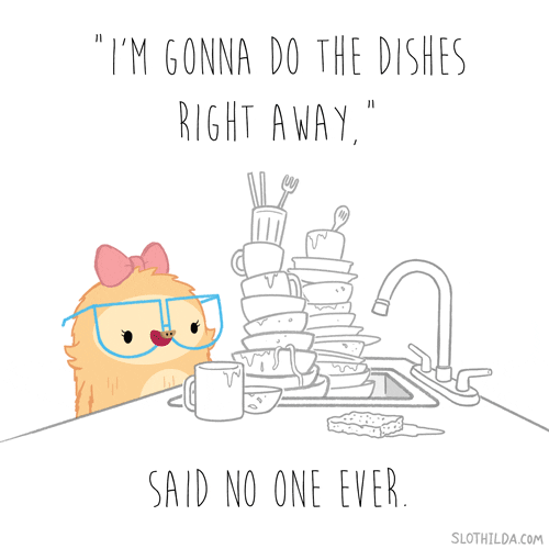 Escape the Content Hamster Wheel - Part 5, Washing Dishes By Hand