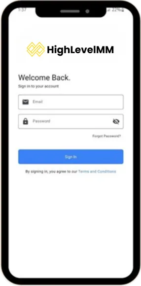 HighLevelMM mobile Application