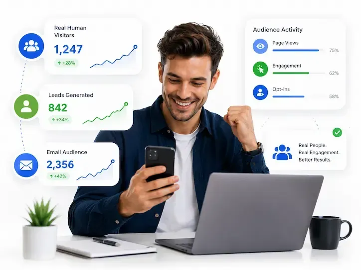 Real People. Real Clicks. Real Leads and Real Sales with Solo Email Ads
