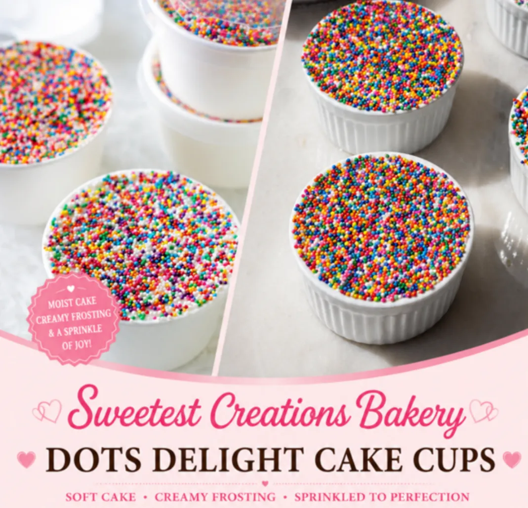 Dots Delight Cake Cups