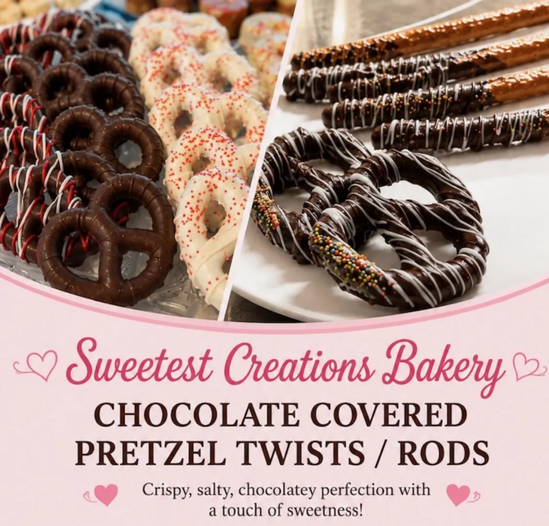chocolate covered pretzels