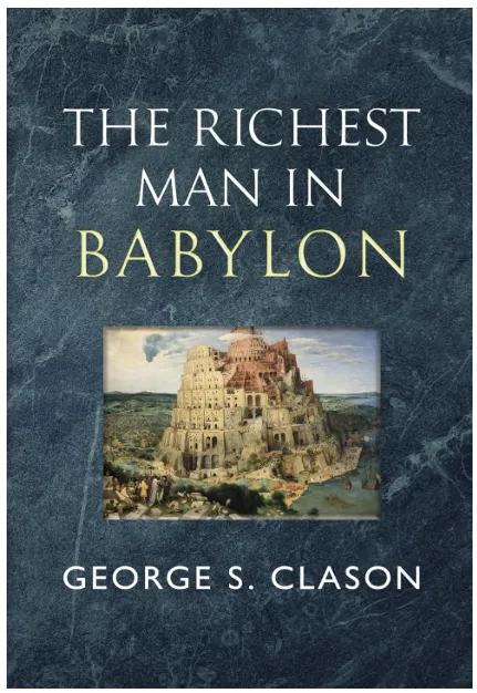 Cover of "The Richest Man in Babylon" book by George S. Clason