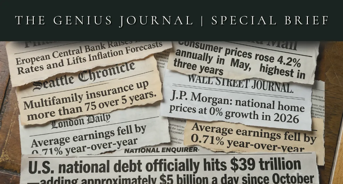 SPECIAL BRIEF - Economic Playbook