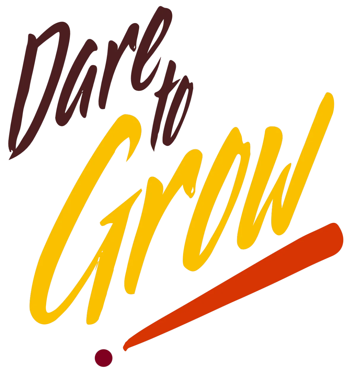 Gold triskelion emblem representing growth, balance, and cyclical progress