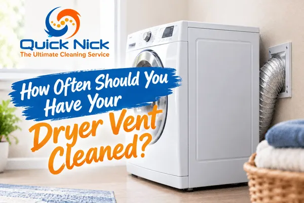 How often should you clean your dryer vent?